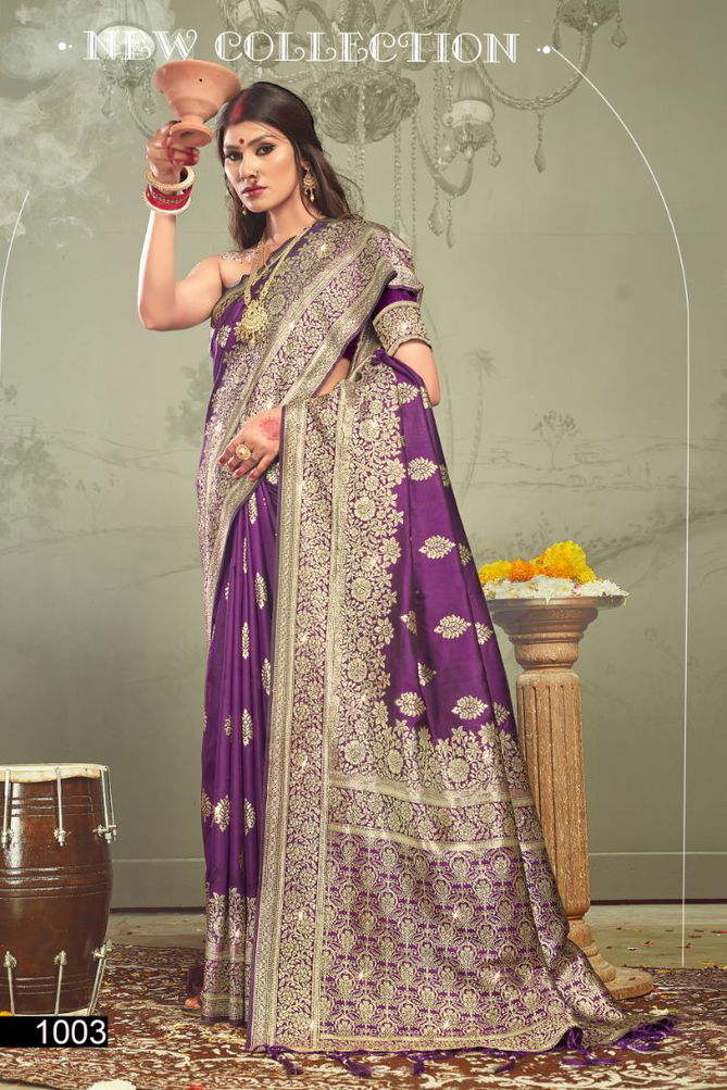 Rohini By Bunawat Banarasi Saree Catalog
